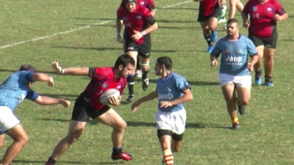 El Rugby Sant Cugat segueix posant-se a to i aconsegueix una important victòria a Sant Boi