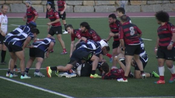 El Rugby Sant Cugat es classifica per al play-off i acaba campió de lliga