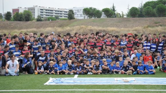 El Rugby Sant Cugat presenta els 17 equips del club aquest dissabte a la Guinardera