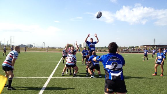 El Rugby Sant Cugat s'estrena a la fase d'ascens davant un sorprenent Sevilla