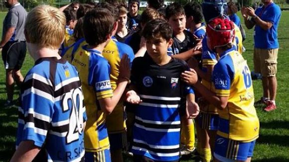 El Club Rugby Sant Cugat sub 14 aconsegueix un primer i un quart al Campionat d'Espanya