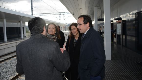 Rull responsabilitza Adif del poc ús de l'estació de Renfe de Sant Cugat