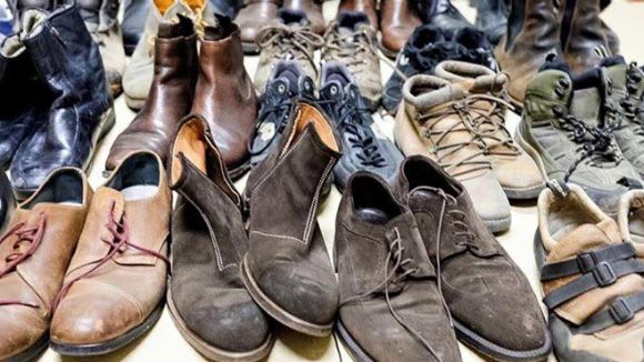 L'Església Protestant de Valldoreix recull més de 1.000 sabates per a refugiats