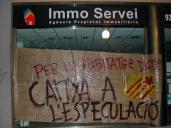 Maulets engega una campanya reivindicativa en contra dels sistema neoliberal a la ciutat