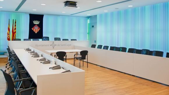 L'ajuntament acull aquest migdia l'inici del nou mandat amb set partits