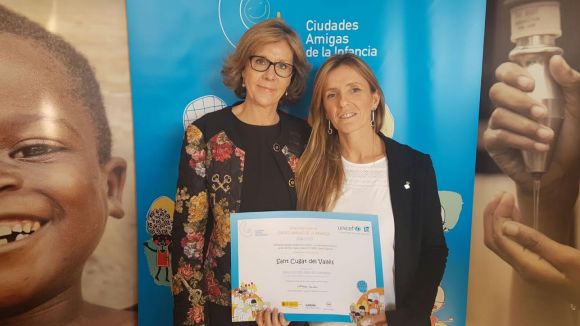 Sant Cugat esdevé de nou Ciutat amiga de la infància i aposta per assolir la igualtat d'oportunitats en els nens