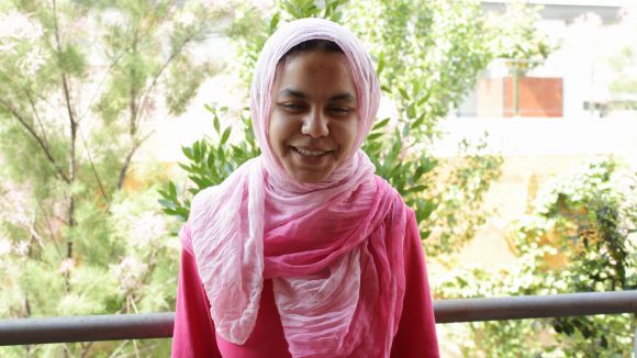 Samira: 'Viure sense veure és aprendre a fer les coses d'una altra manera'