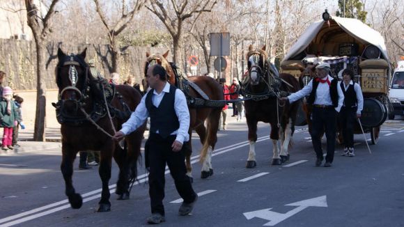 La rua dels Tres Tombs d'aquest diumenge se suspèn