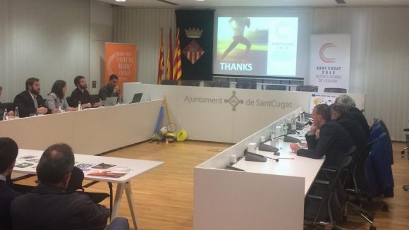 Sant Cugat treu pit del seu potencial davant la comissió de l'ACES per ser Ciutat Europa de l'Esport