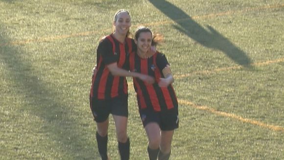 Un femení del Sant Cugat FC alliberat supera el Sabadell en el segon triomf a casa de la temporada