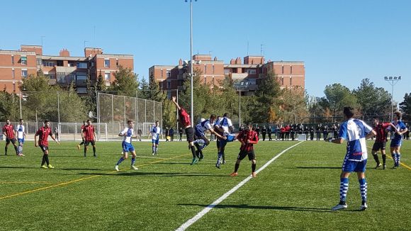 El SantCu es veu superat per un Sabadell B molt efectiu en atac