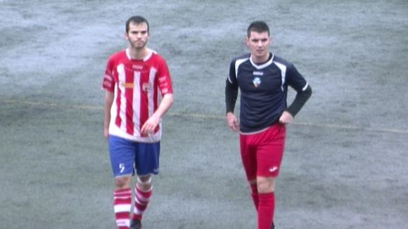 El SantCu i el Cardedeu s'ofeguen en un empat a zero marcat per la pluja