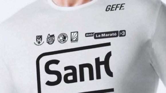 SantCugatCreix posa a la venda una samarreta per a la Marató de TV3