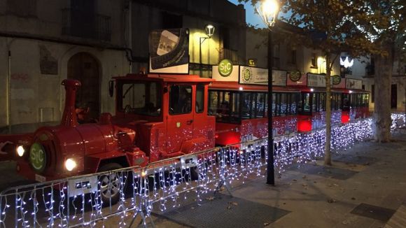 El trenet de Sant Cugat Comerç duplica els viatgers respecte al Nadal anterior