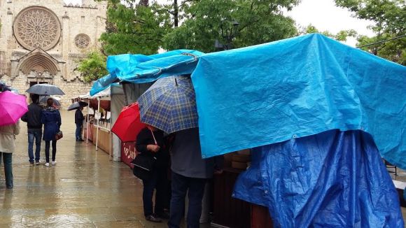 La Fira d'Alimentació de Sant Ponç planta cara a la pluja