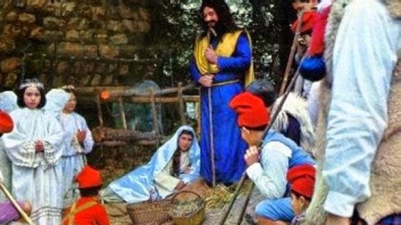 Valldoreix celebra 50 anys del seu pessebre vivent