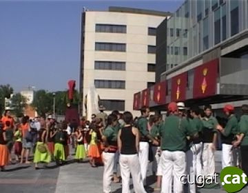 El seguici de Sant Pere recorre la ciutat amb les entitats