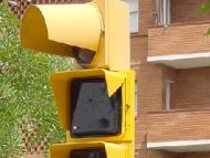 Els semàfors de la carretera de Vallvidrera continuen sense funcionar per falta d'un comptador de Fecsa