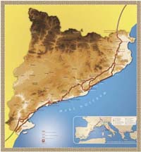 Alt: L'antiga Via Augusta serà transitable al seu pas per Sant Cugat