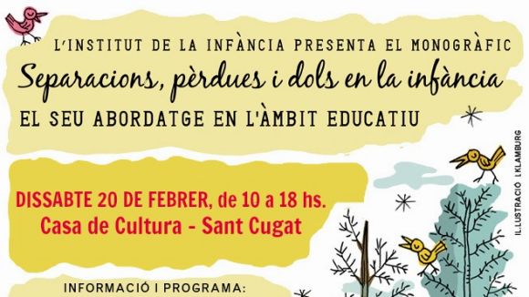 L'Institut de la Infància ofereix avui un seminari per abordar el dol infantil