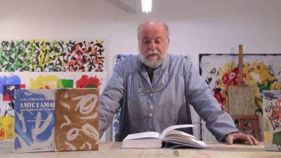 Sergi Barnils il·lustra l'antologia 'Amic i amat. Tres homes de Déu en diàleg'