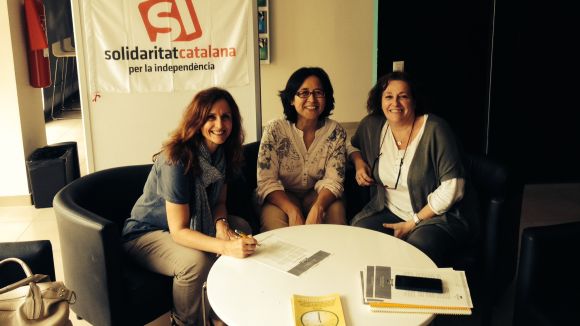 Solidaritat signa un compromís amb l'ANC per impulsar el procés sobiranista