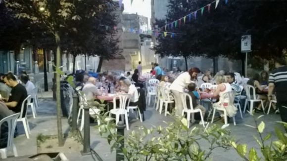 El veïns del Centre-Estació s'apleguen avui en el sopar popular de Festa Major