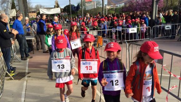 (9:04h) Arrenca la 58a Marxa Infantil de Sant Cugat