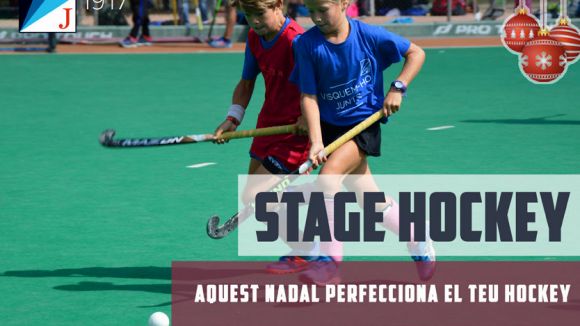Els olímpics Gigi Oliva i Vicenç Ruiz, protagonistes de l'Stage de Nadal del Junior d'hoquei herba