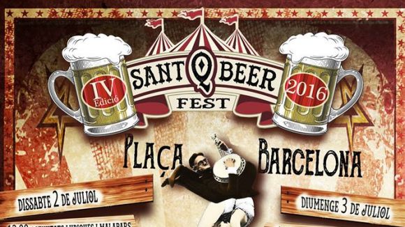El Sant Q Beer omplirà de cervesa i música la plaça de Barcelona per Festa Major