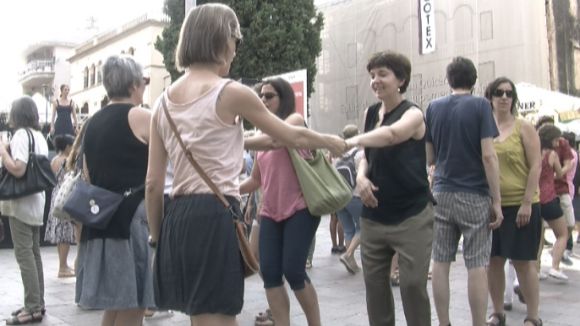 Can Quitèria es deixa emportar pel ritme del swing aquesta tarda