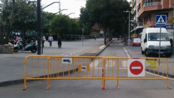 La Rambla del Celler, tallada fins al 7 de gener