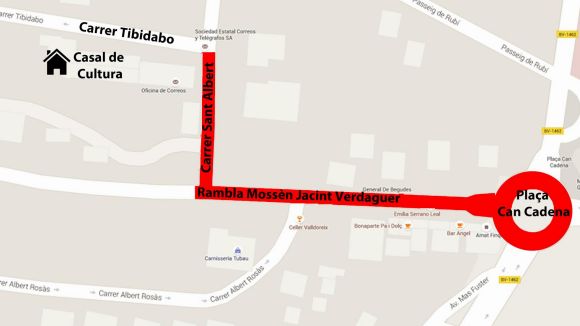 La rua de Carnestoltes de Valldoreix obliga a fer talls puntuals al trànsit