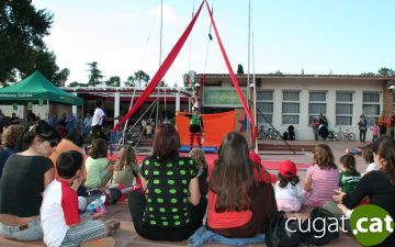 Tallers de Valldoreix tanca el curs amb una festa a la plaça del Casal de Cultura