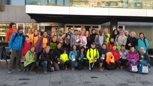 Sant Cugat torna a rebre participants de la Transpirenaica Social Solidària