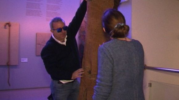 Els tapissos de la Casa Aymat apropen els colors a persones cegues