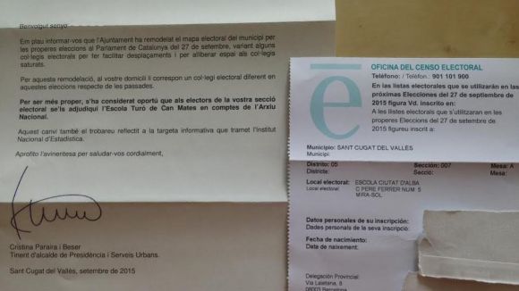 L'INE envia targetes censals incorrectes a 2.500 santcugatencs