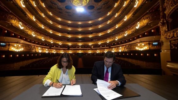 El Gran Teatre del Liceu i el Teatre-Auditori renoven el conveni de col·laboració