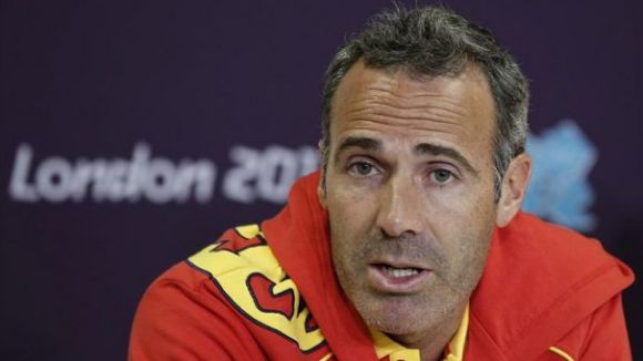 Àlex Corretja i l'equip de Copa Davis disputen la final contra la Rèpublica Txeca