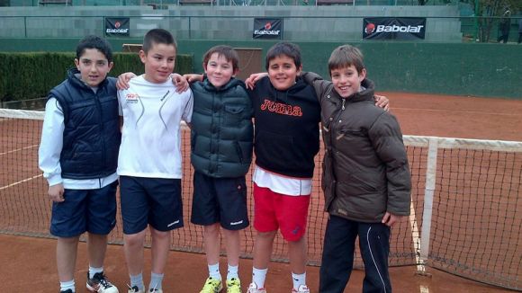 El CTN Sant Cugat aconsegueix el bronze al Campionat de Catalunya aleví