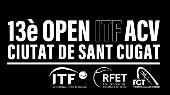 L'Open ITF-ACV Ciutat de Sant Cugat escalfa motors aquest dissabte amb activitats a la Plaça del Rei