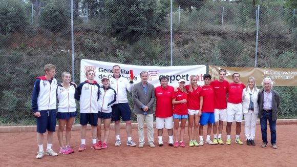 La selecció espanyola júnior de tennis guanya l'Europeu a Valldoreix