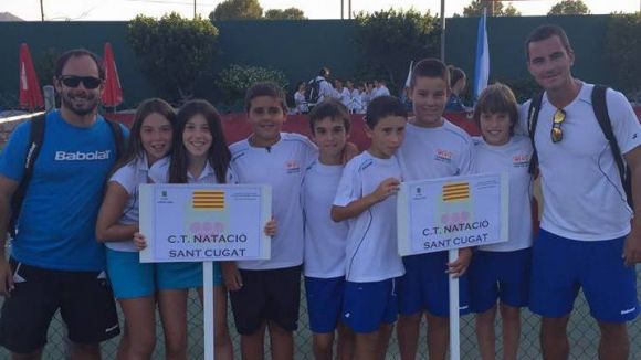 El Tennis Natació Sant Cugat s'erigeix en un dels referents de base català