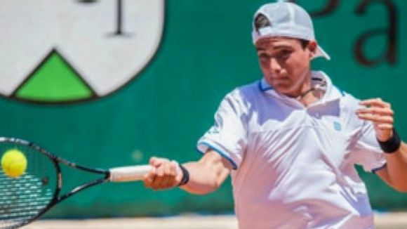 Pedro Martínez, la promesa del tennis espanyol, s'instal·la al CAR