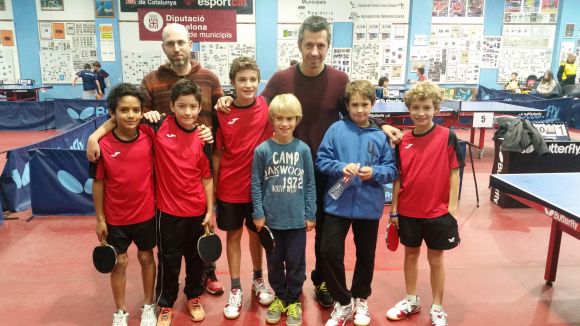 La UESC de tennis taula participarà al Campionat de Catalunya amb cinc equips i nou palistes