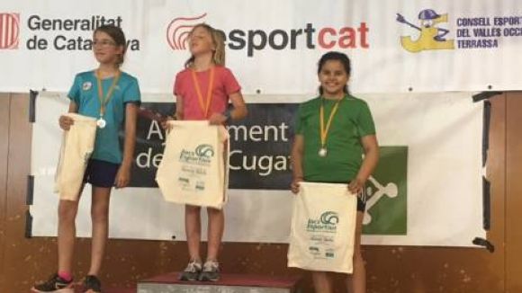 Set podis santcugatencs a la final territorial de tennis taula disputada a Sant Cugat