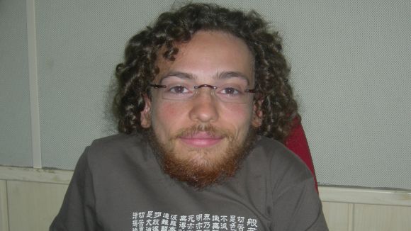 El palista Joan Pahisa es prepara per al Català i l'Estatal de tennis taula adaptat