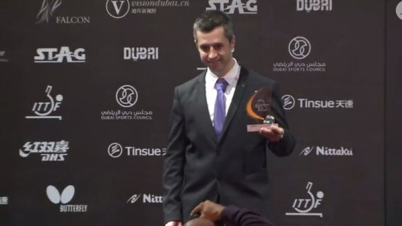 Josep Anton serà guardonat a la Nit del Tennis Taula Català