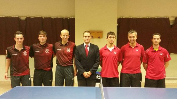 El primer equip de la UESC de tennis taula seguirà un any més a Primera Nacional