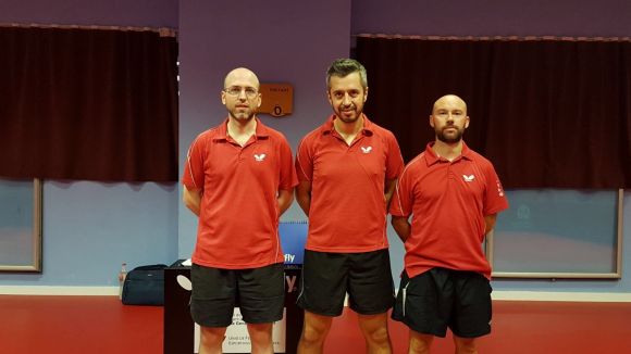 La UE Sant Cugat de tennis taula té a tocar l'ascens directe a Primera Nacional
